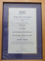 NHBC Painting and Decorating Award